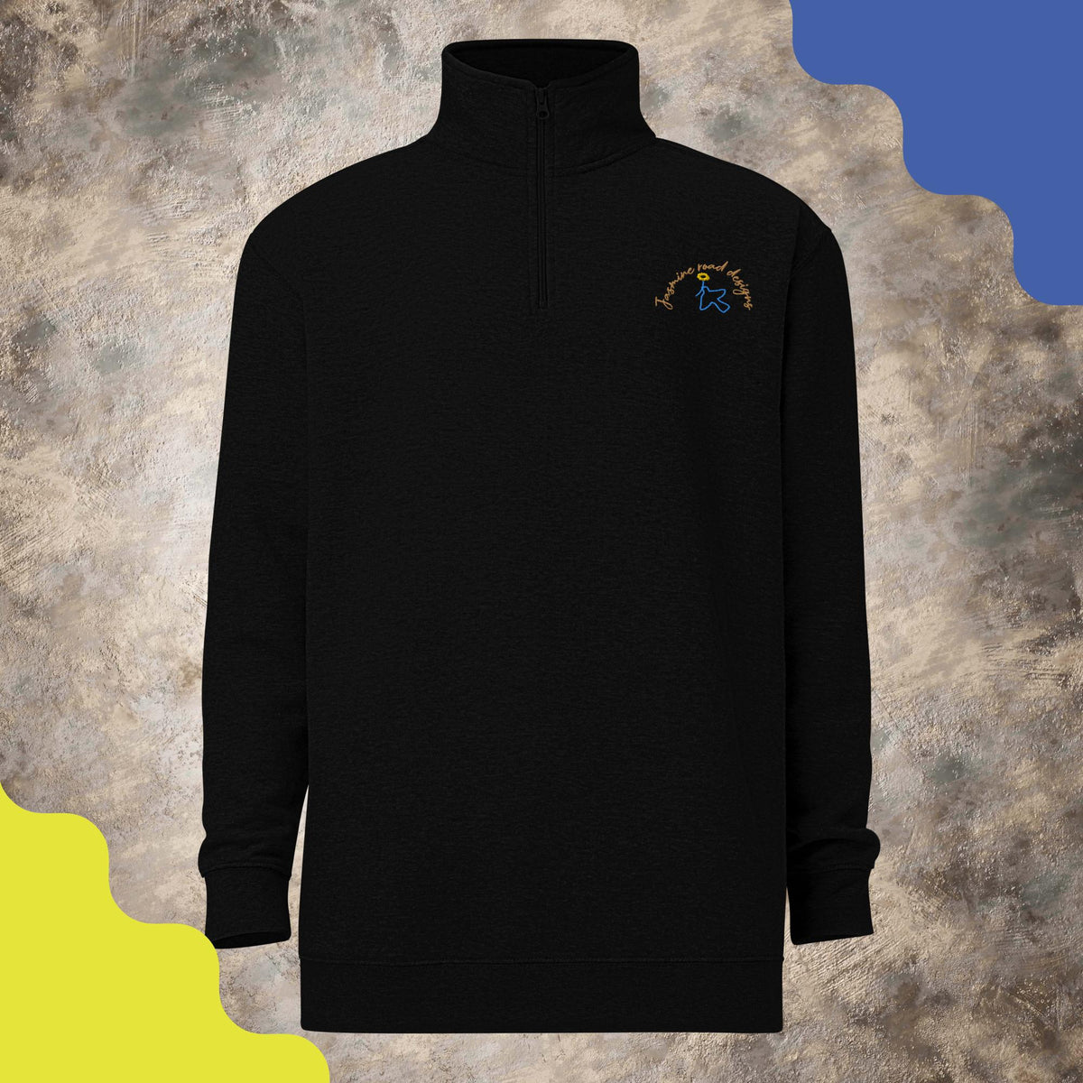 Unisex fleece pullover