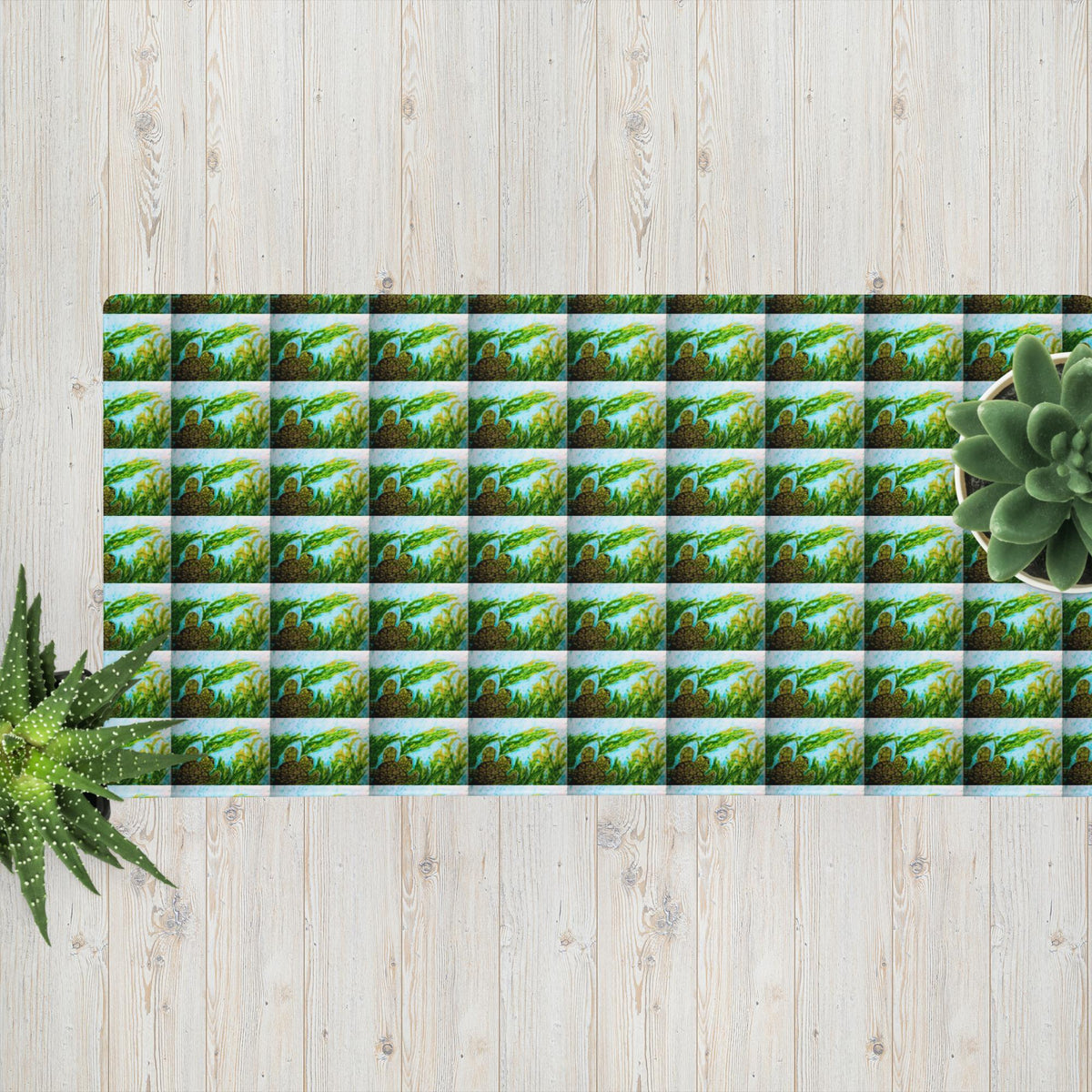 Gaming mouse pad