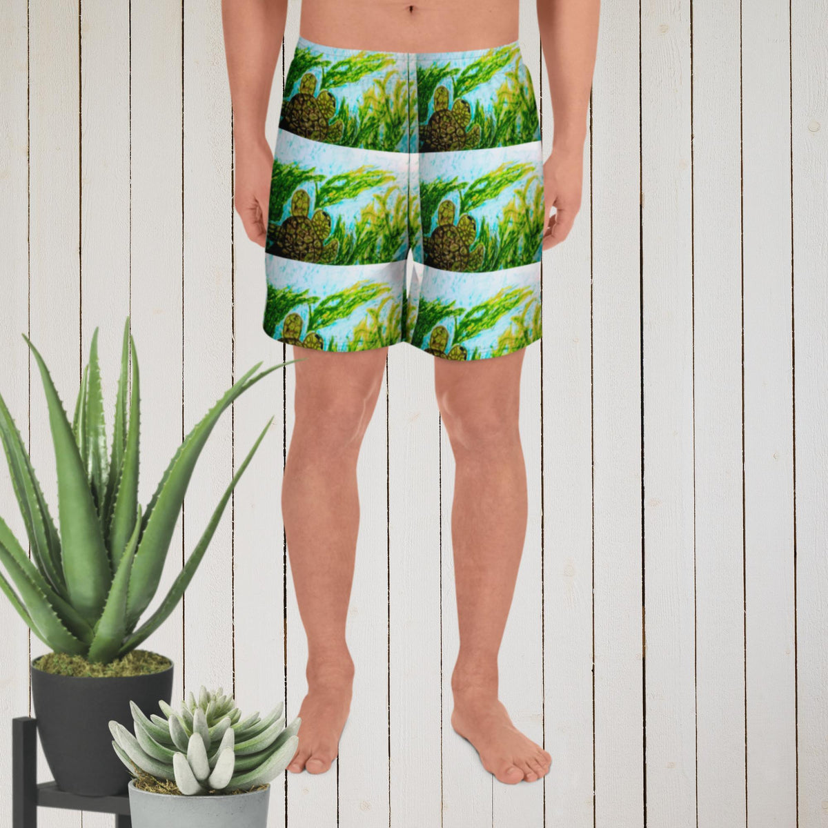 Men's Athletic Long Shorts
