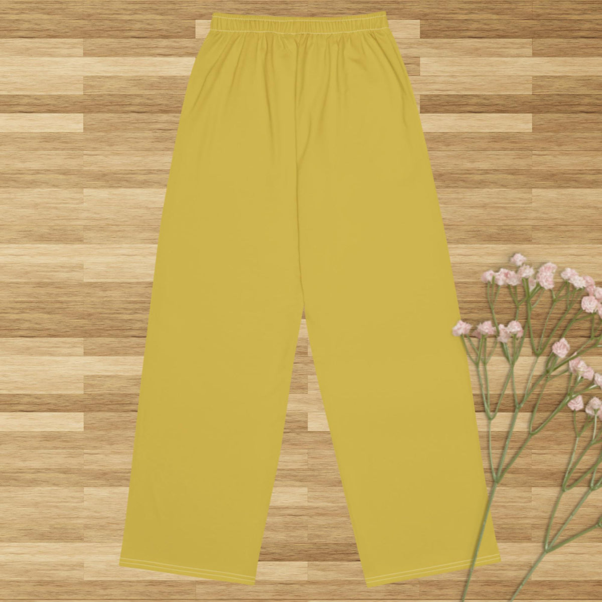 All-over print unisex wide-leg pants