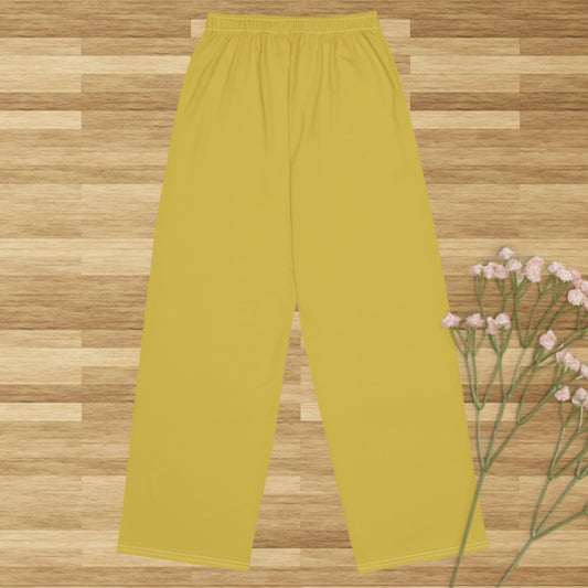 All-over print unisex wide-leg pants