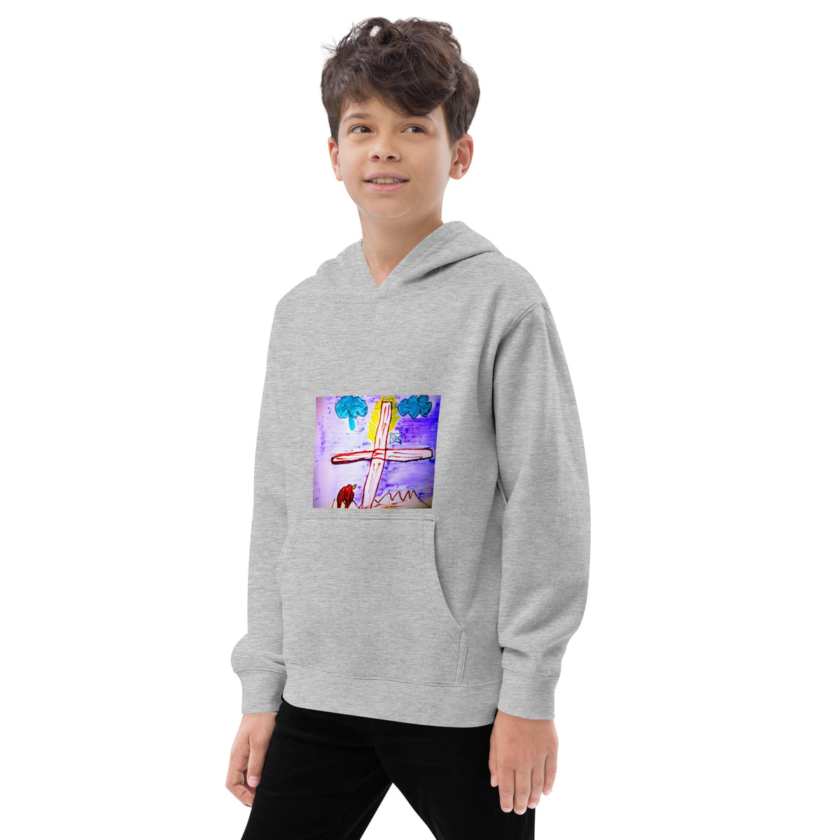 Kinder-Fleece-Hoodie
