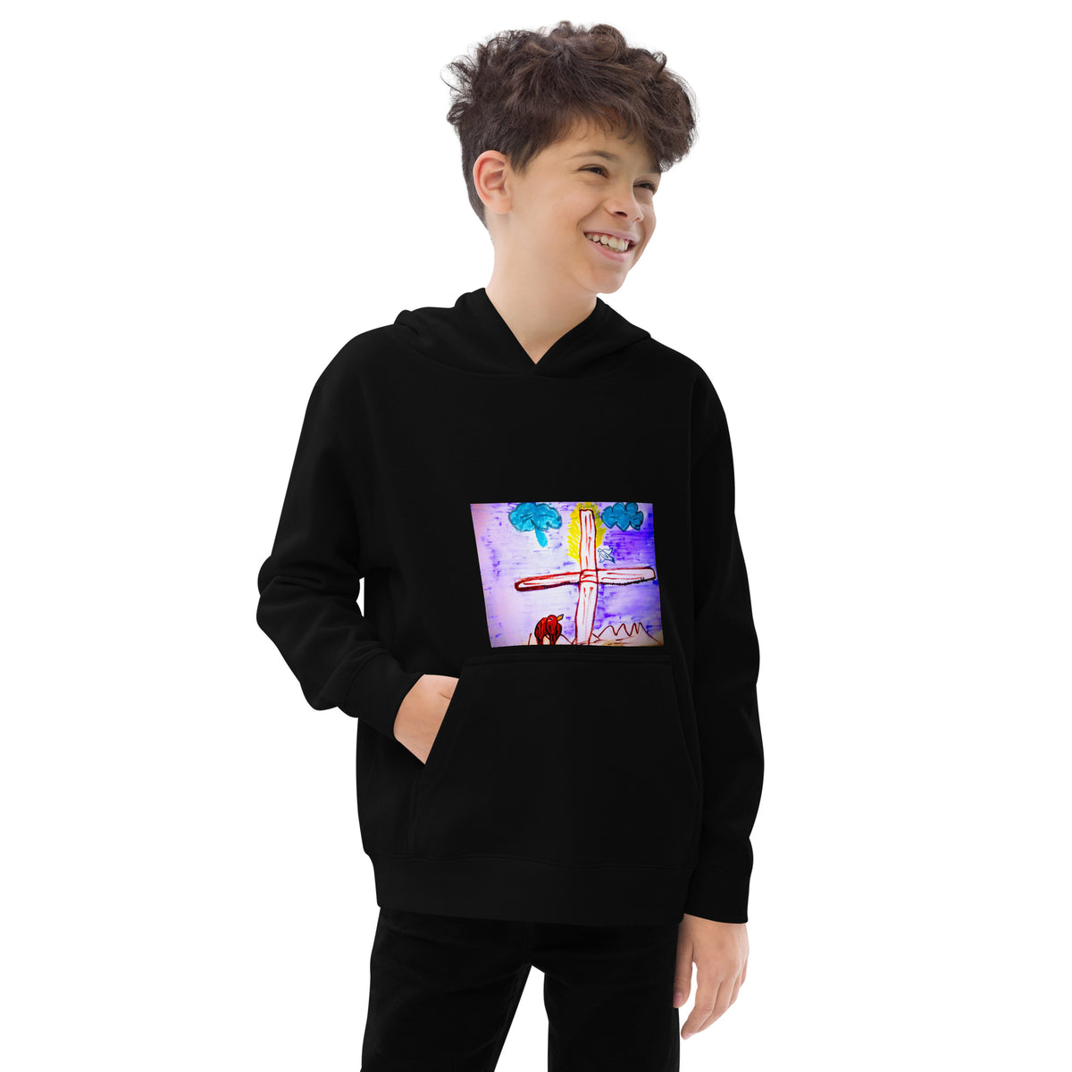 Kinder-Fleece-Hoodie