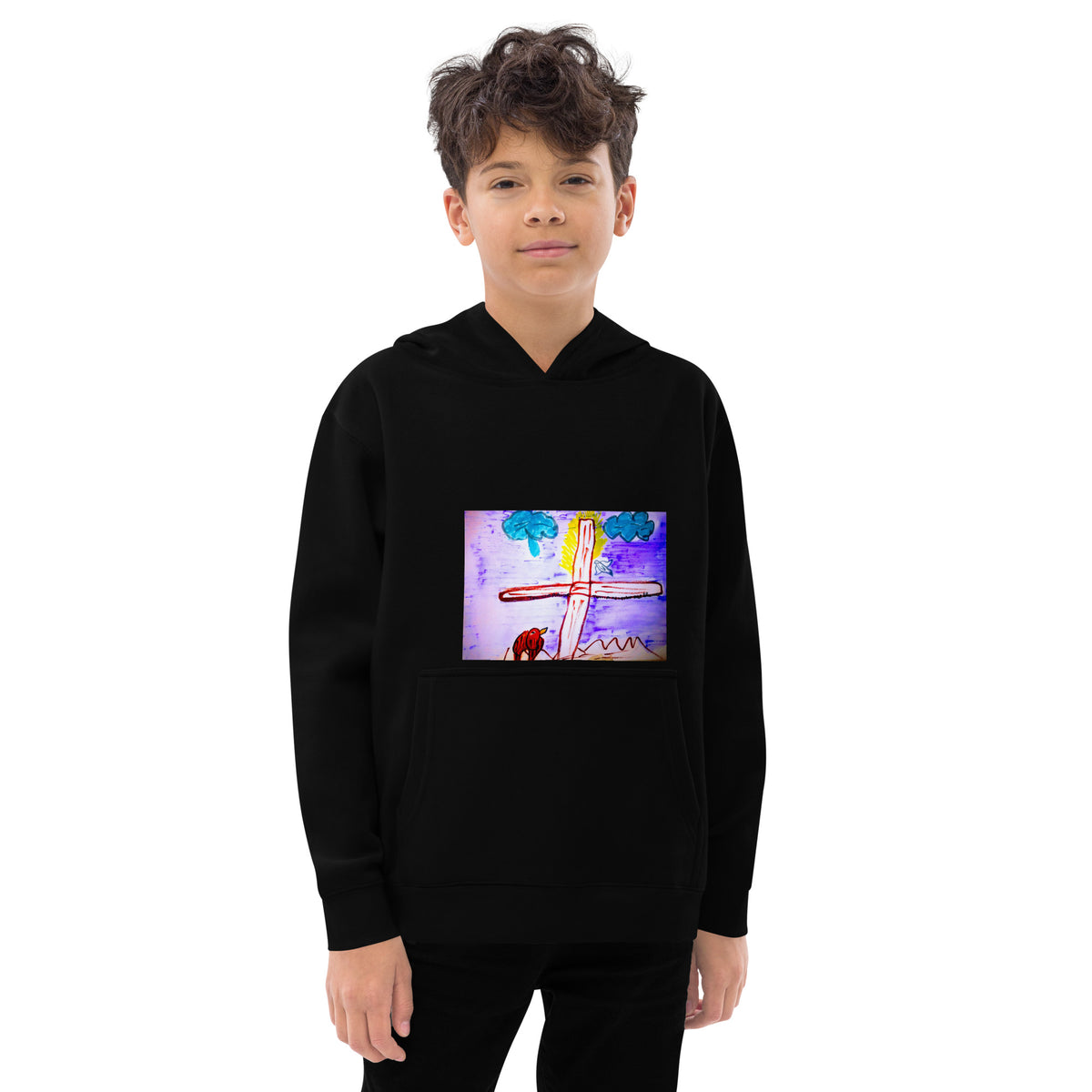 Kinder-Fleece-Hoodie