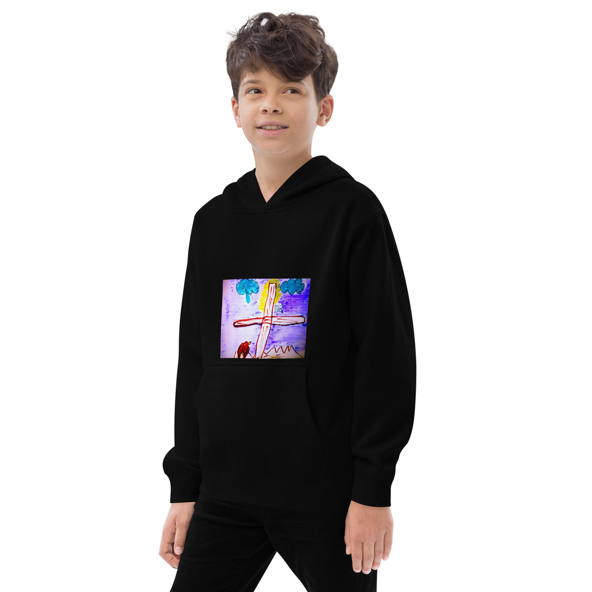 Kinder-Fleece-Hoodie