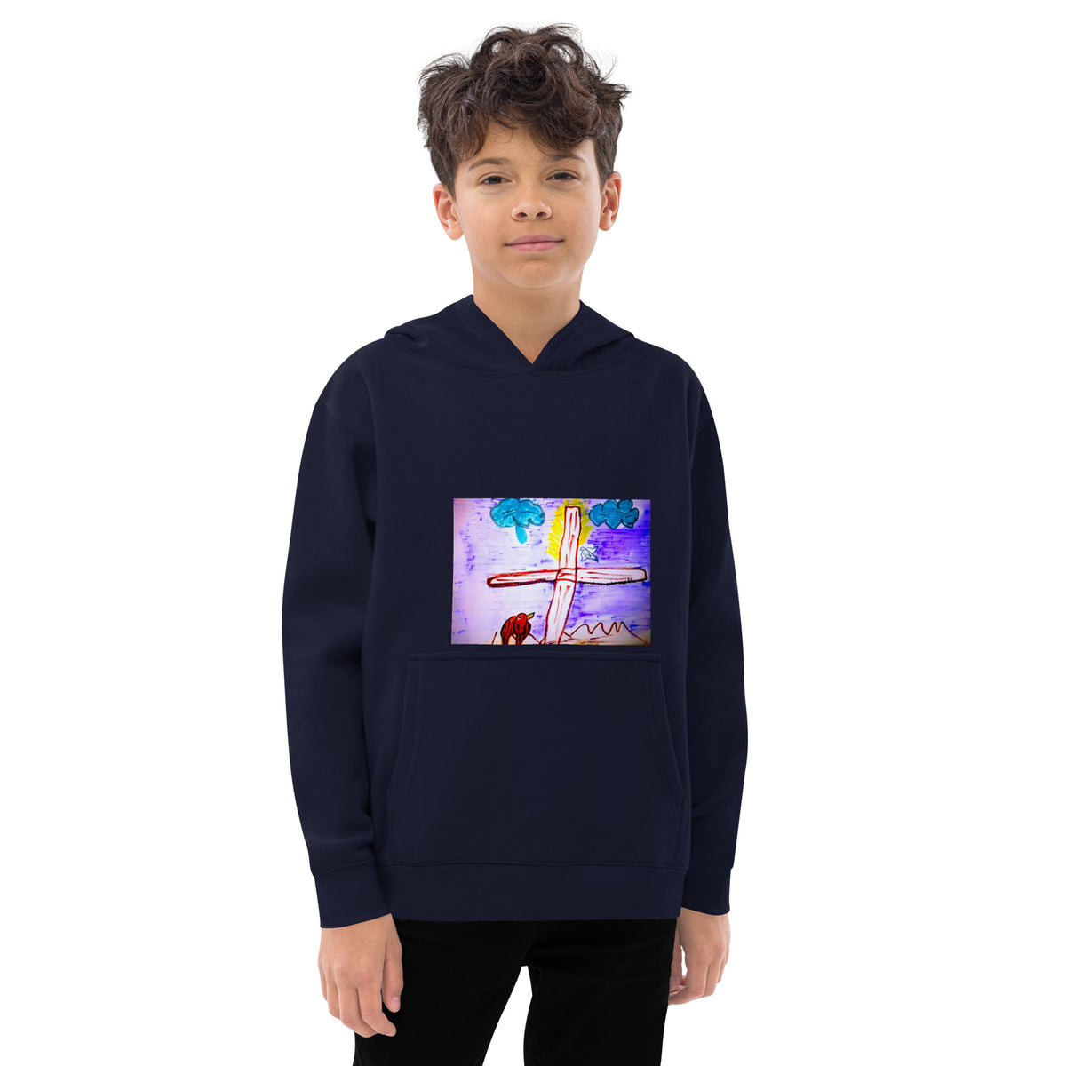 Kinder-Fleece-Hoodie