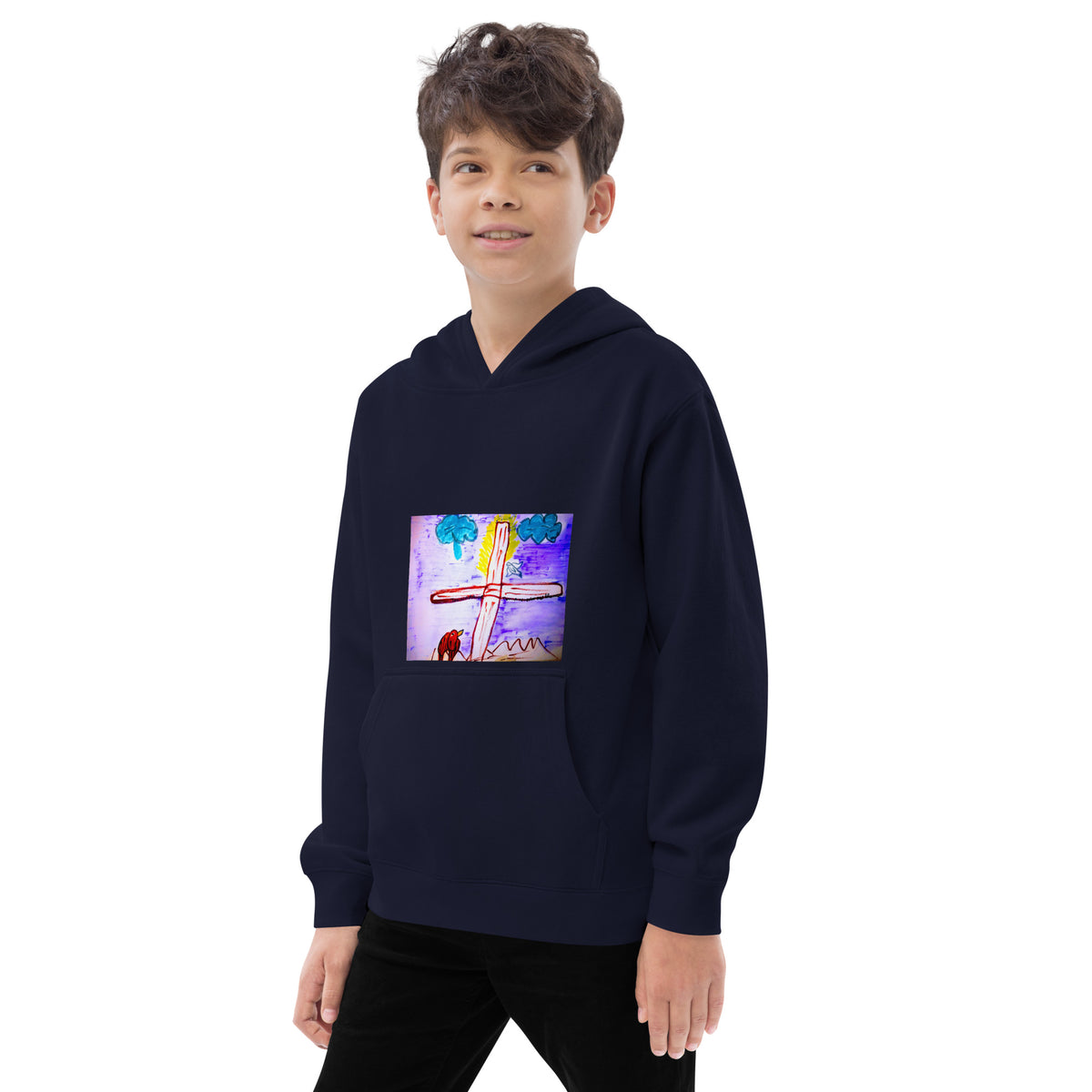 Kinder-Fleece-Hoodie