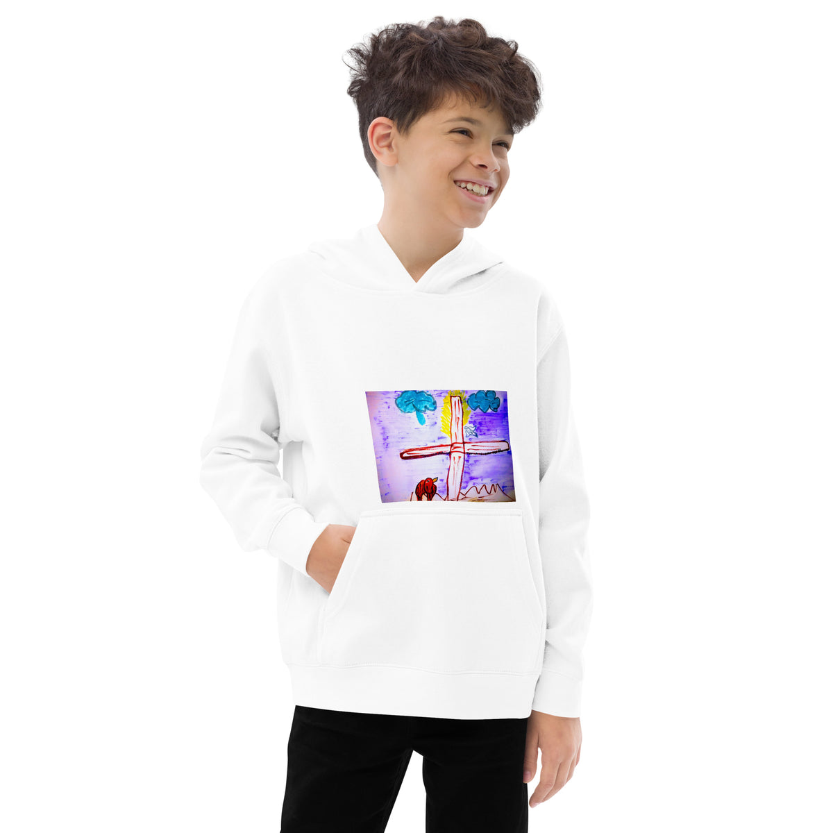 Kinder-Fleece-Hoodie