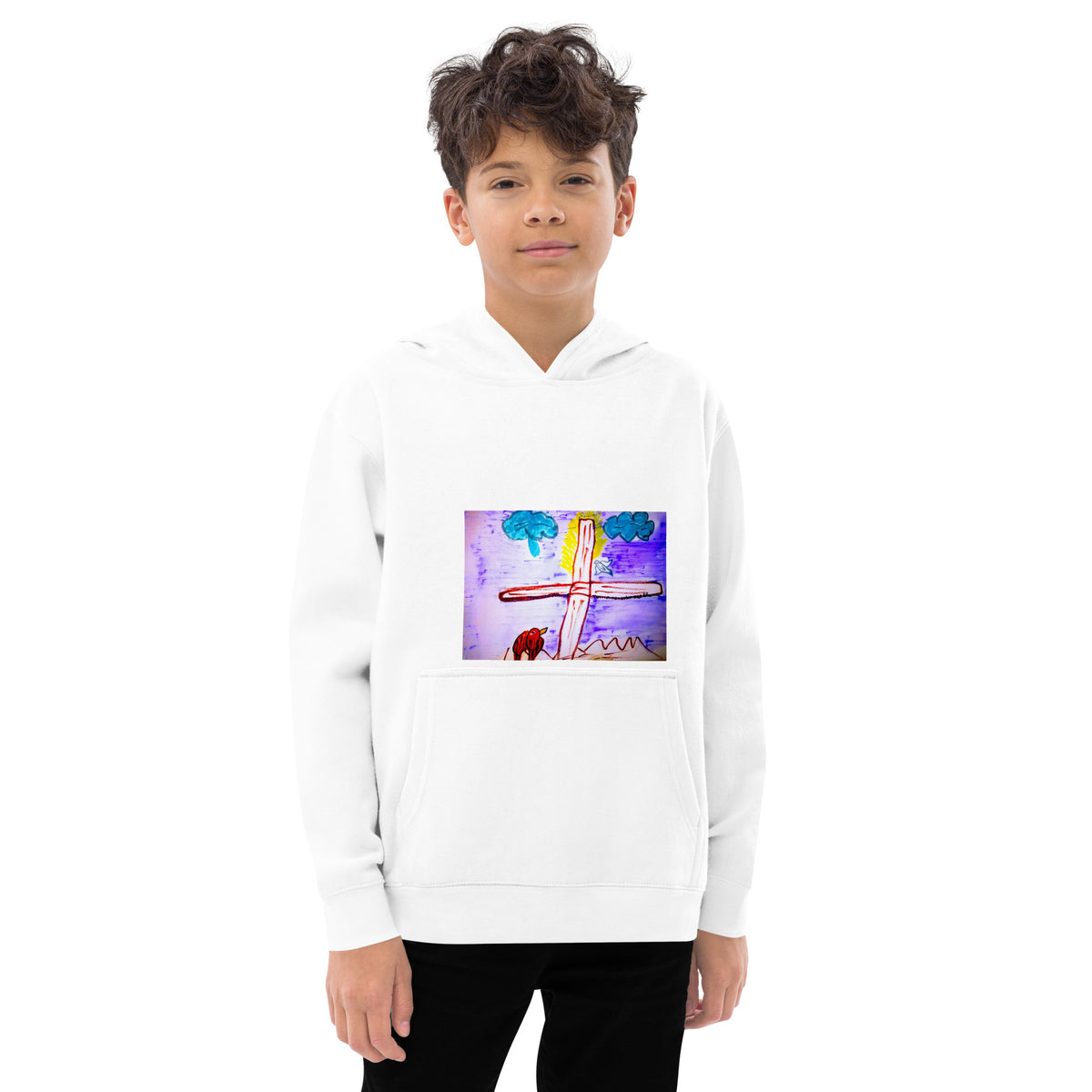 Kinder-Fleece-Hoodie