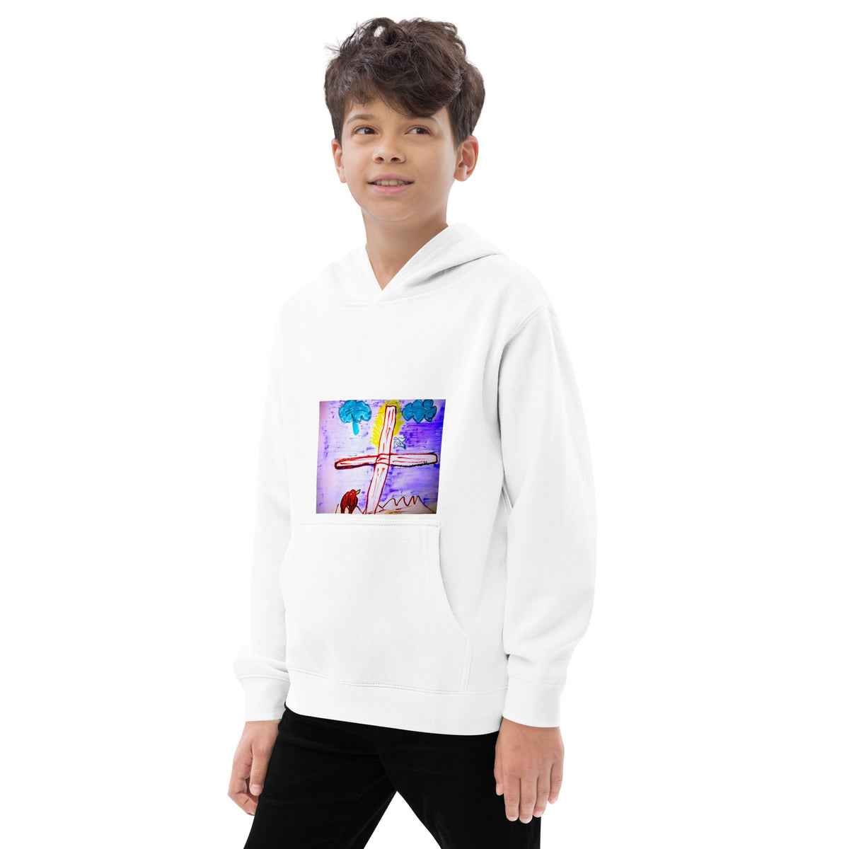 Kinder-Fleece-Hoodie
