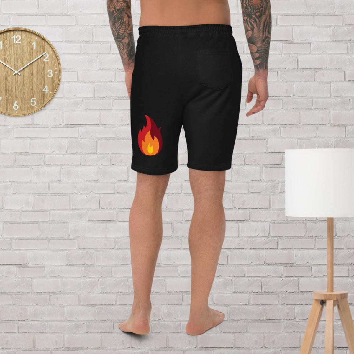 Men's fleece shorts