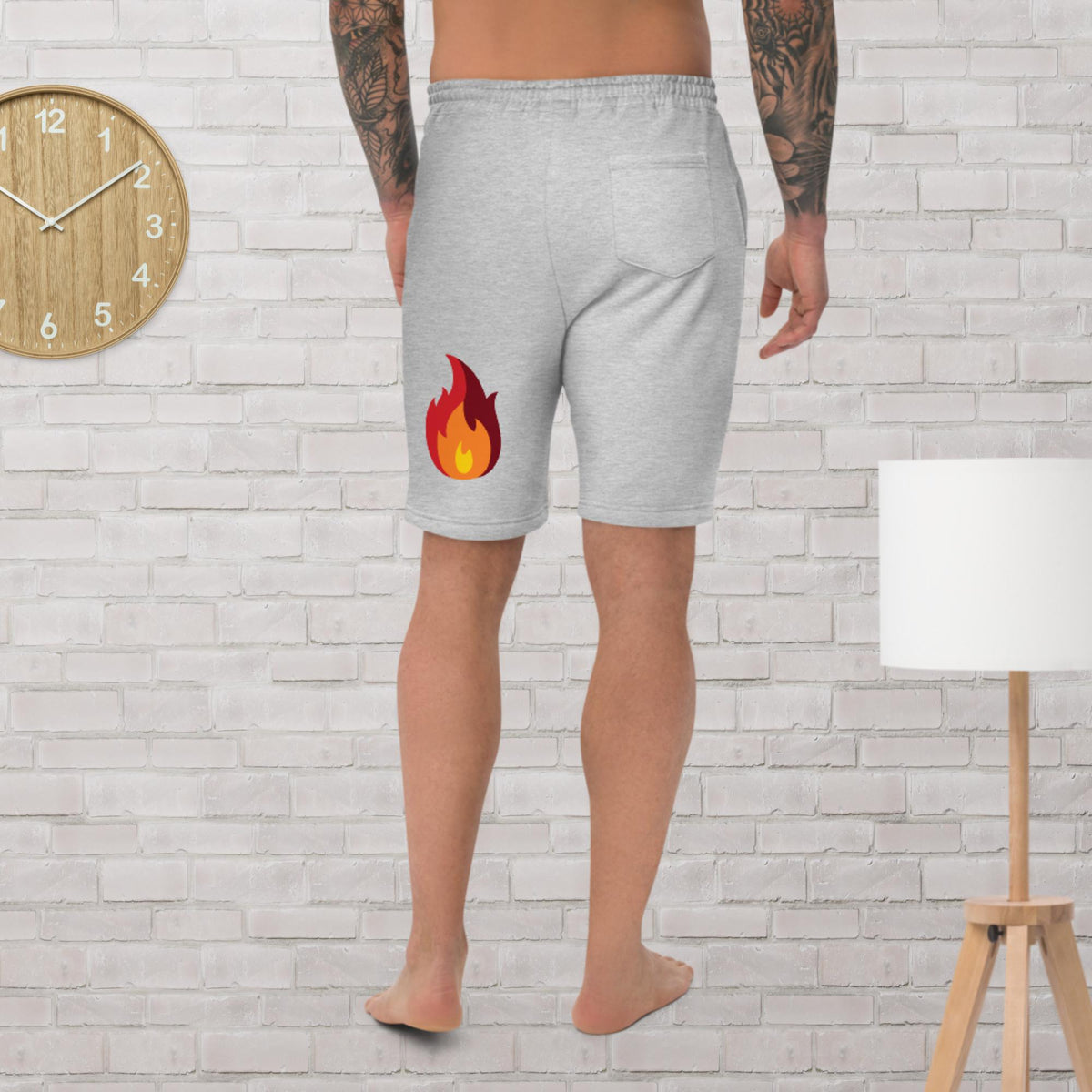 Men's fleece shorts
