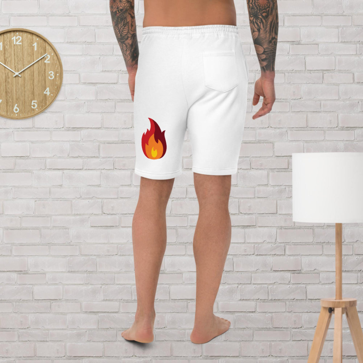 Men's fleece shorts
