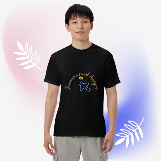 Men’s garment-dyed heavyweight t-shirt