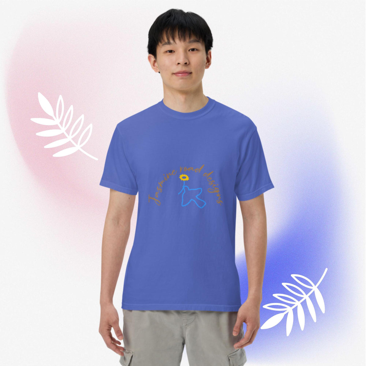 Men’s garment-dyed heavyweight t-shirt