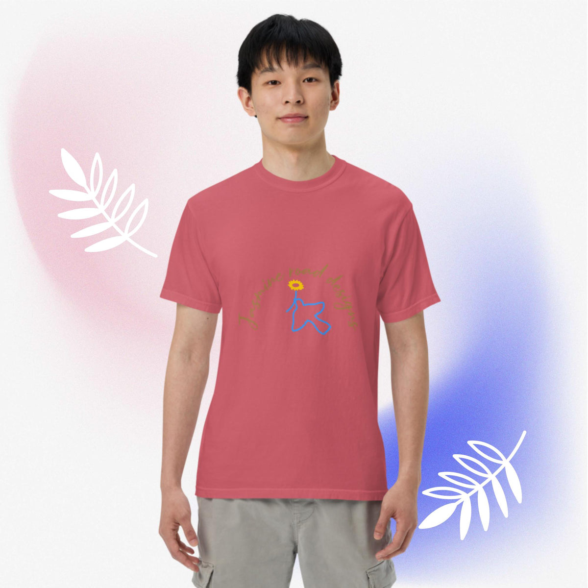 Men’s garment-dyed heavyweight t-shirt