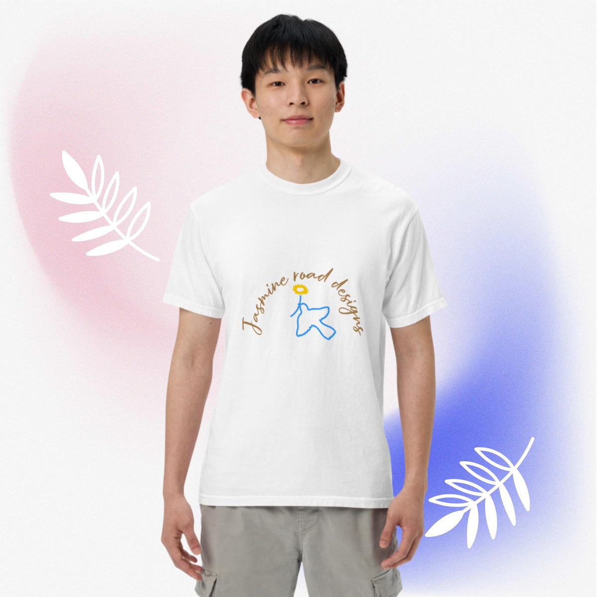 Men’s garment-dyed heavyweight t-shirt