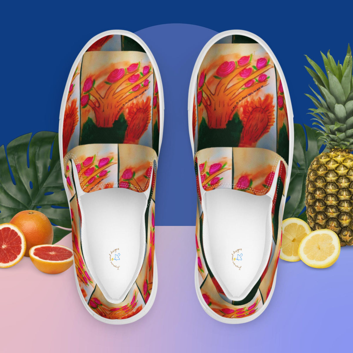 Men’s slip-on canvas shoes